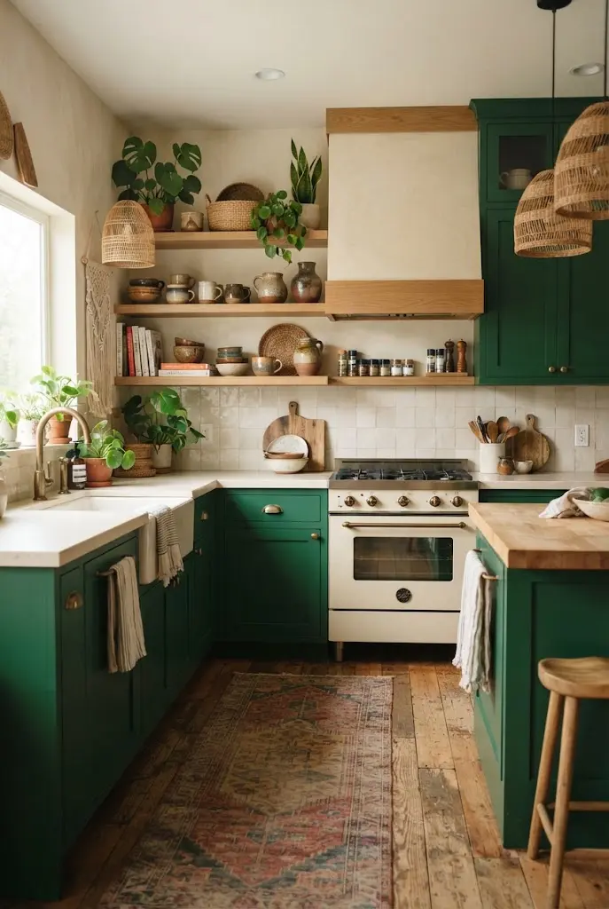 18 Ways to Style a Colorful Boho Kitchen for a Vibrant Home
