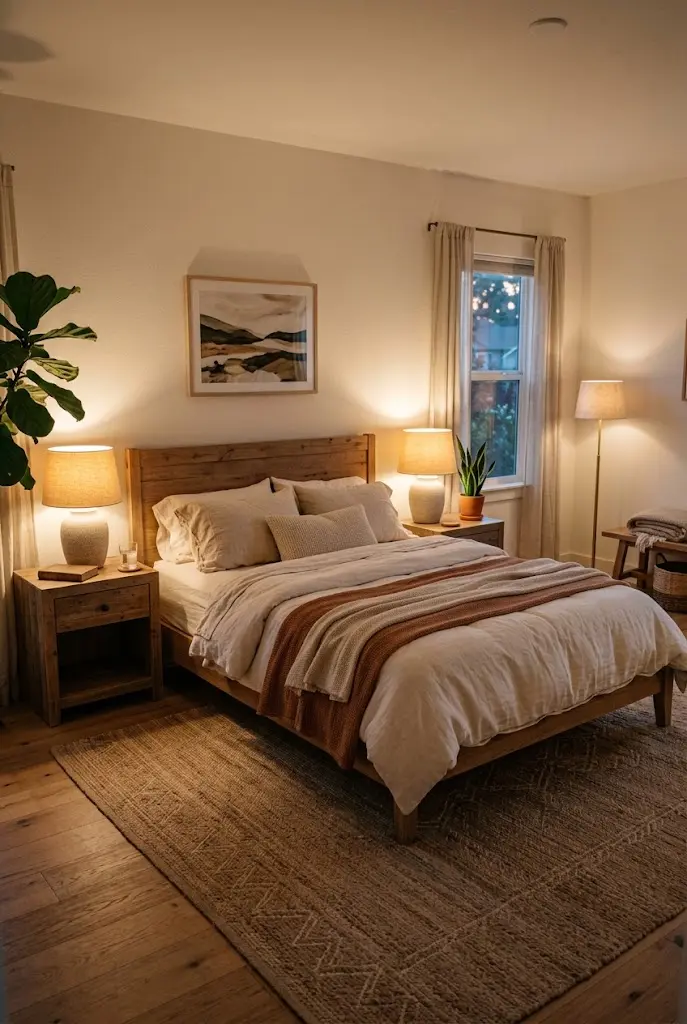 27 Earthy Bedroom Decor Ideas for a Warm Natural Vibe