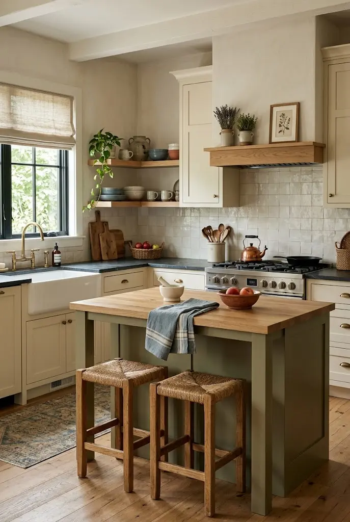 11 Farmhouse Boho Kitchen Ideas for a Natural Cozy Home