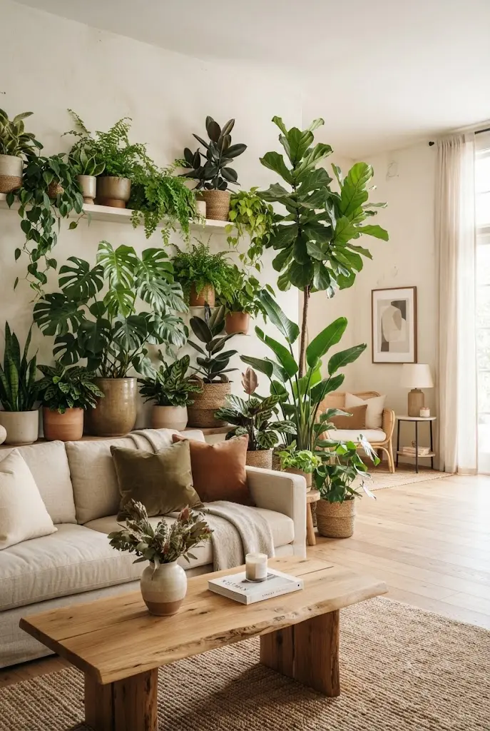 16 Indoor Plant Wall Decor Ideas for Beautiful Green Walls