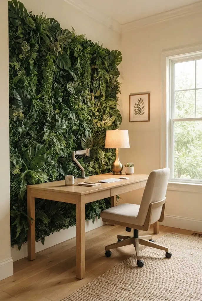 21 Faux Plant Wall Ideas to Create a Lush Indoor Look