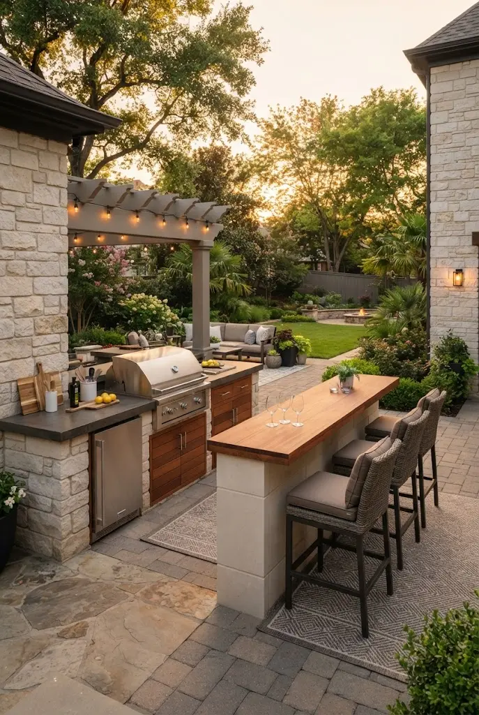 19 Practical Setups for Your Backyard Outdoor Kitchen