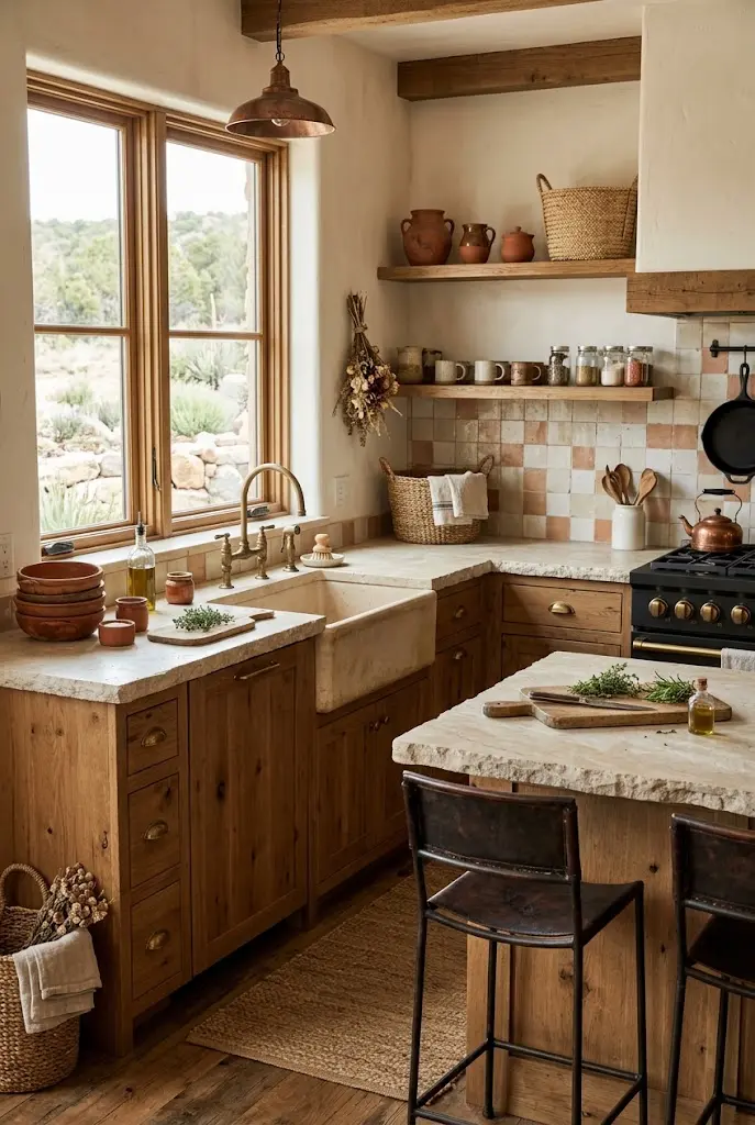 18 Western Boho Kitchen Elements for a Relaxed Ranch Feel