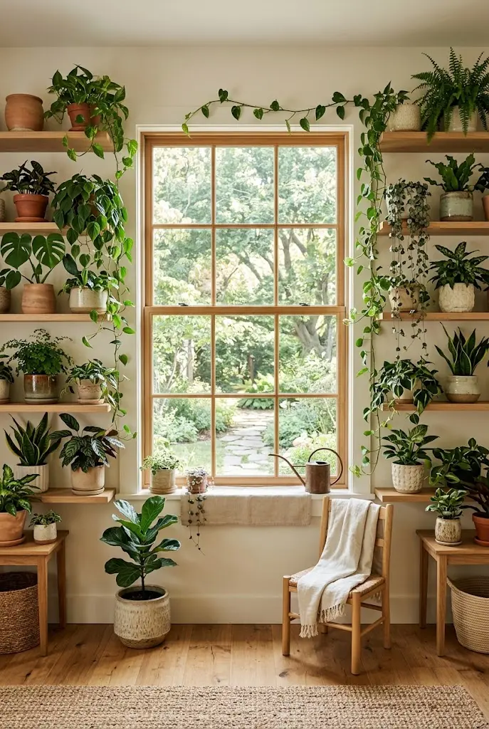 13 Beautiful Plant Wall Ideas for a Cozy, Nature-Inspired Home